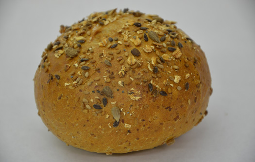 bruine pistolet met zaadjes